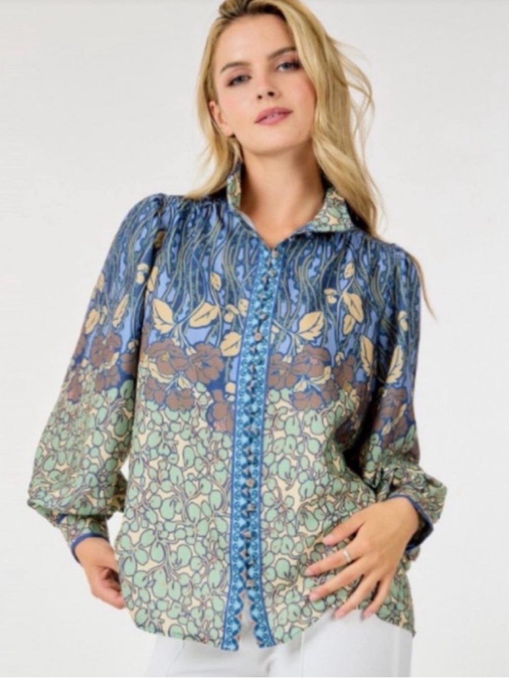CQ by CQ Fern Top Large NWT